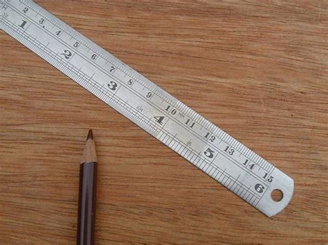 cabinet makers steel rule 6|Rulers .